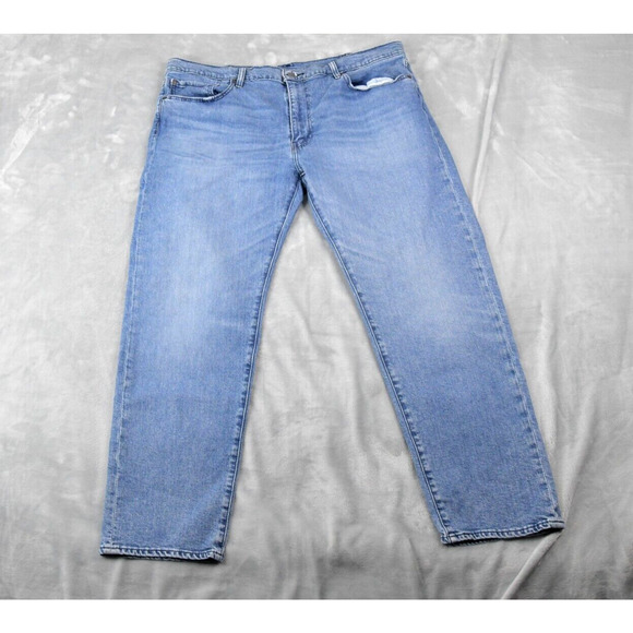Levi's Other - Levi's Lot 502 Premium Blue Jeans Men 40x30 (39x28) Regular Taper Stretch Big E
